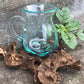 Molten Glass on Wood- Water Jug