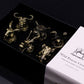 Gift Set of 6 Shot Glasses (50ml) - Mystical Creatures - Antique Bronze