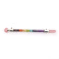 7 Chakra Crystal Healing Wand - Rose Quartz